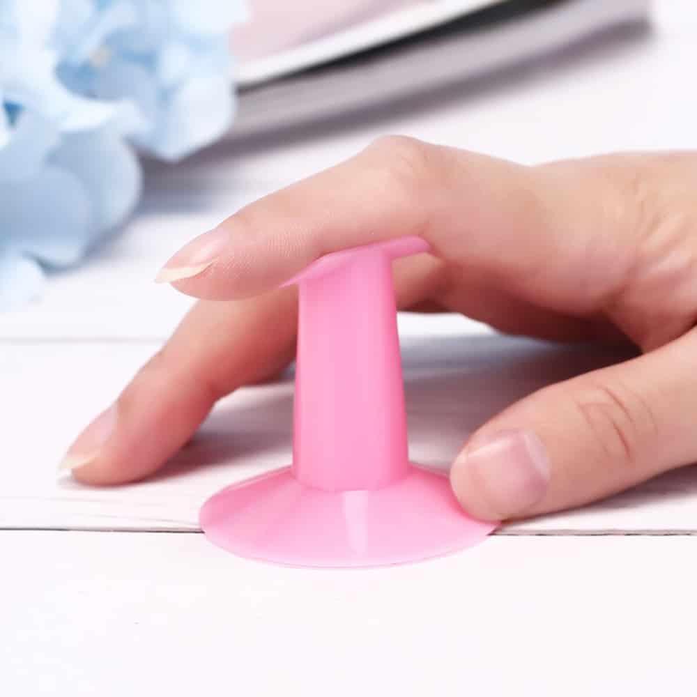 Waroomhouse Finger Stand Ergonomic Design Portable Plastic Nail Art Design  Painting Finger Holder for Nail Art - Walmart.com