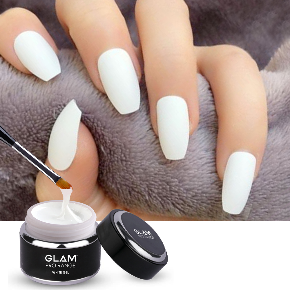 10ML French Nails White Nail Polish Gel Manicure Nails Art White Gel Nail  Polish | eBay