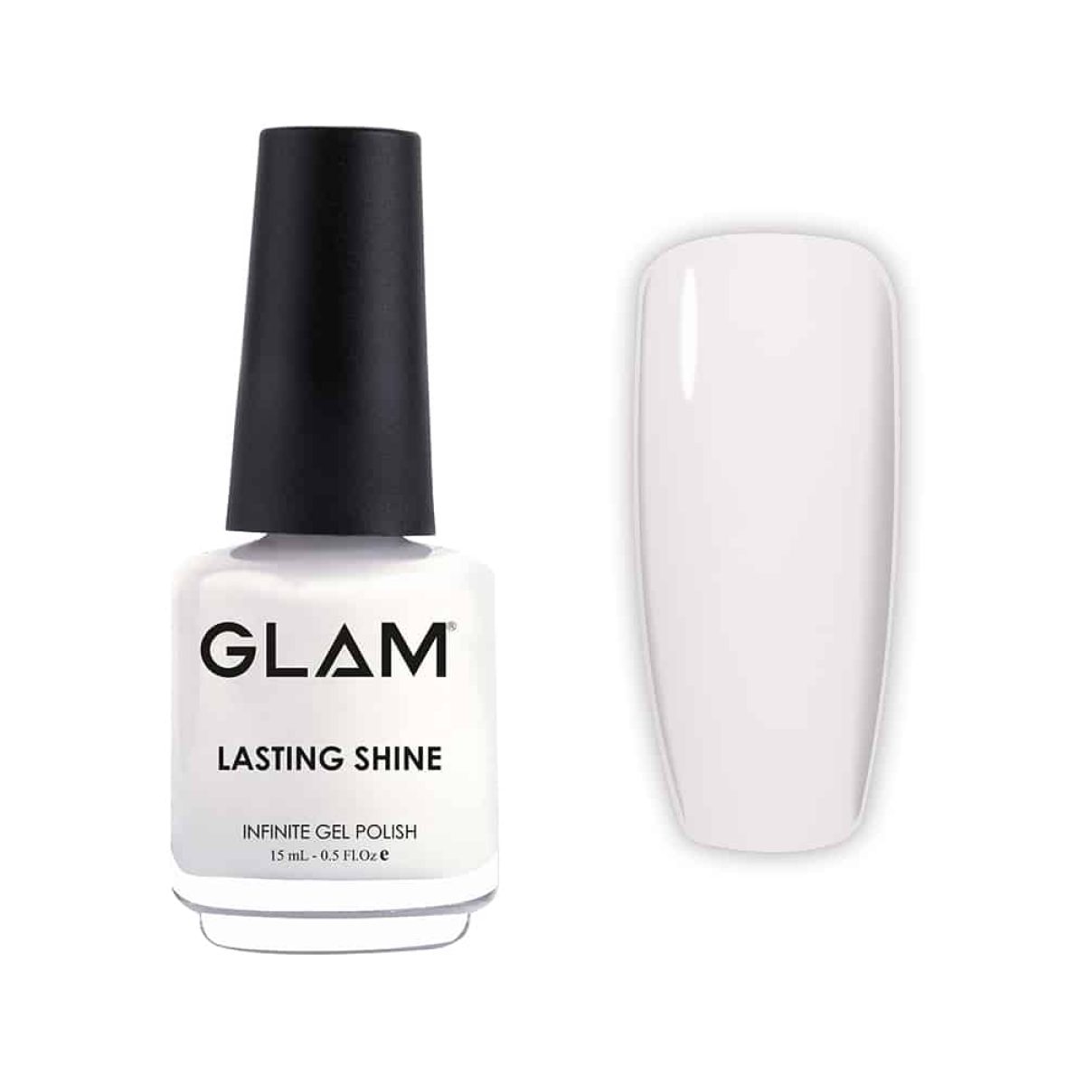 EXTREME+ Gel Matching Lacquer (Duo) - Super White | SamNailSupply.com