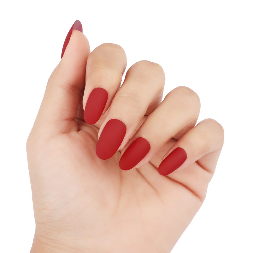 DeBelle Gel Nail Polish - Moulin Rouge | Dark Red Nail Polish – DeBelle  Cosmetix Online Store