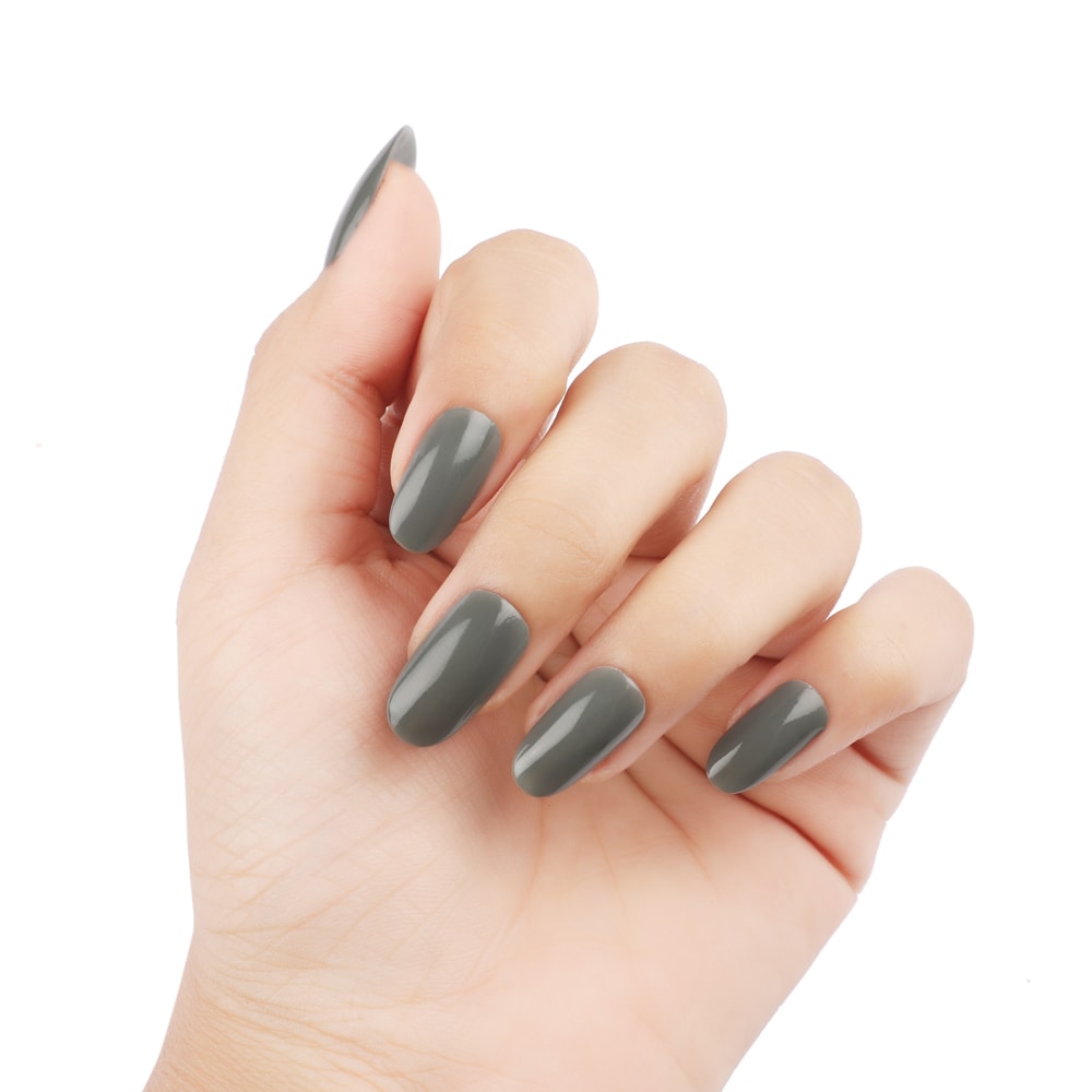 DeBelle Gel Nail Polish - Olive Jade | Olive Green Nail Polish – DeBelle  Cosmetix Online Store