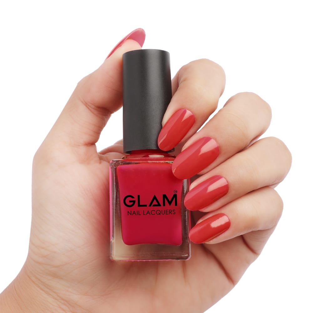 Lakme Absolute Gel Stylist Nail Color - Scarlet Red Reviews Online | Nykaa