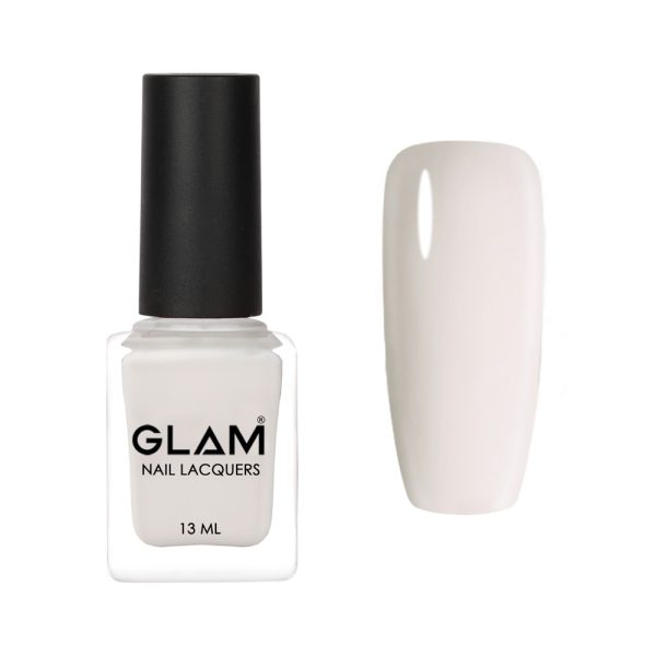 GLAM Mani Pedi Nail Polish - White