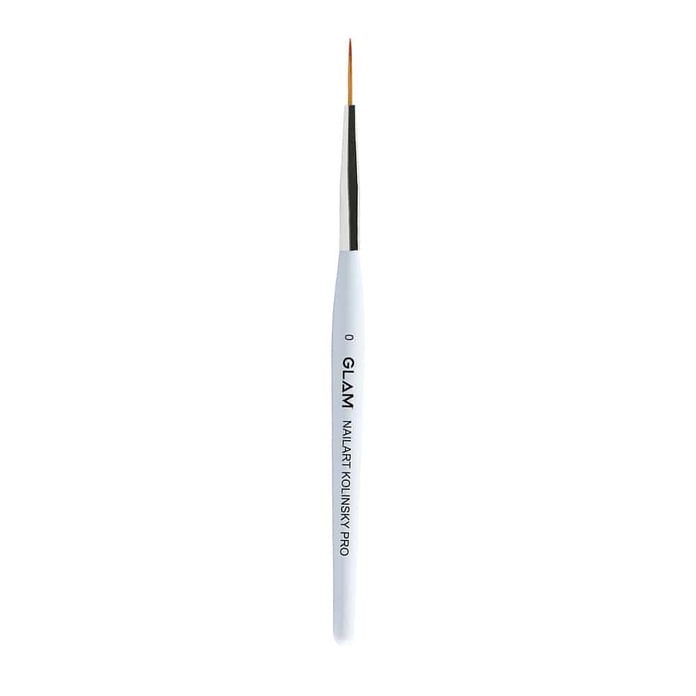 GLAM Pro Nail Art Brush No. 1 | Nail Paint Brush Set | Glam Nails