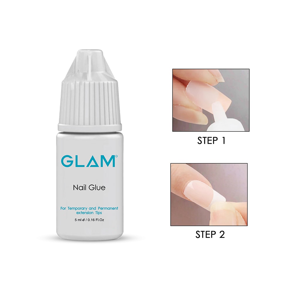 GLAM Nail Glue | Glam nails, Glue on nails, Nails