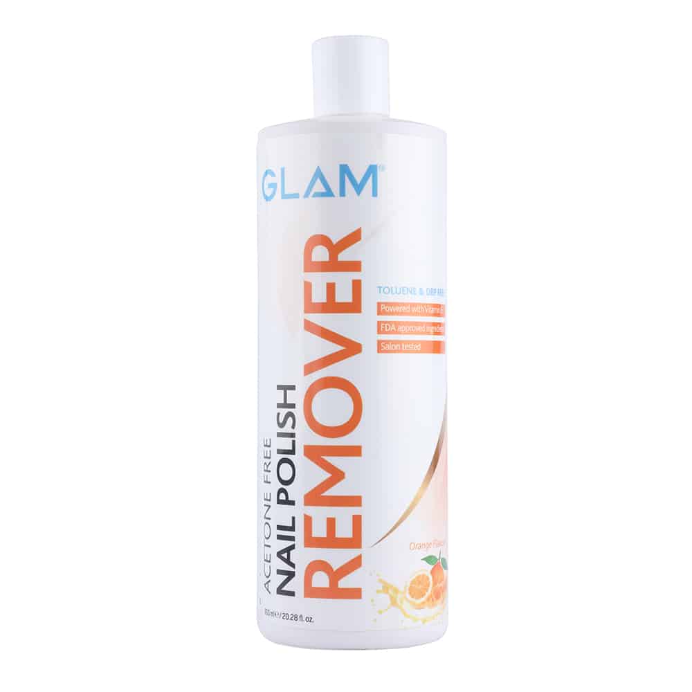 Glam Orange Non-Acetone Nail polish remover 600 ML