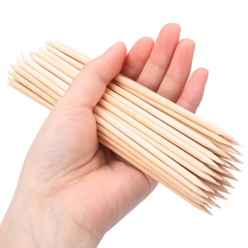 Sminakh Nail Art Wood Stick Wooden Sticks for Nail Art | Double Sided  Cuticle Pusher Wooden Stick Manicure Pedicure Tool for Nail Art 12 Pcs :  Amazon.in: Beauty