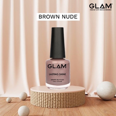 Brown Nude - Glam Nails