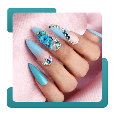 5D Gel Nail Art