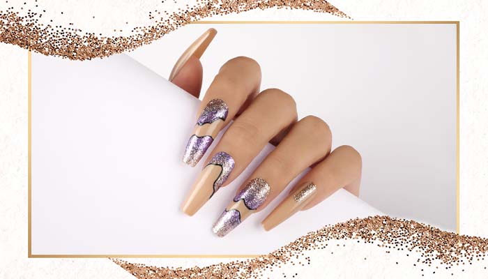 Ultra Glitter Nail Art - Glam Nails