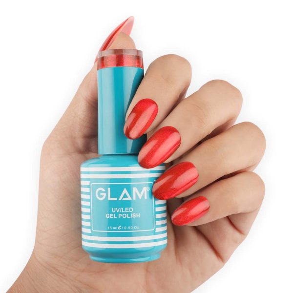 Glam Flame Cat Eye Gel Polish