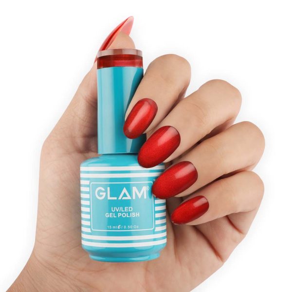 Glam Flame Cat Eye Gel Polish