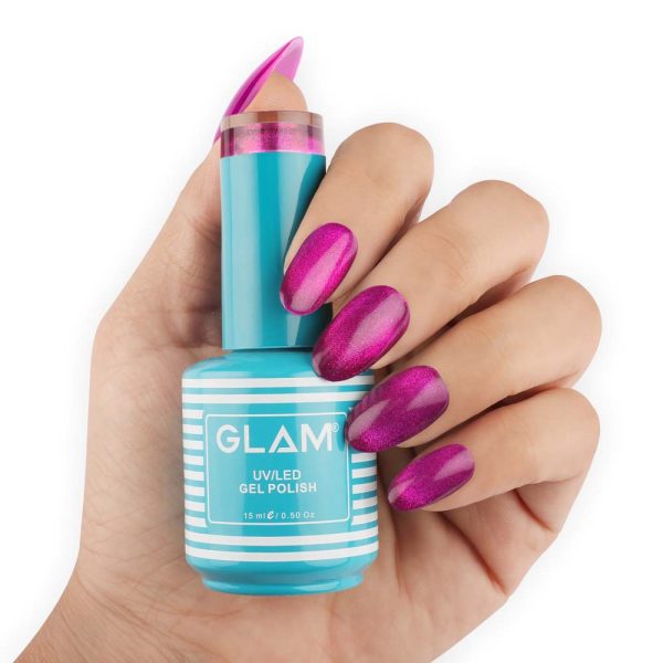 Glam Flame Cat Eye Gel Polish