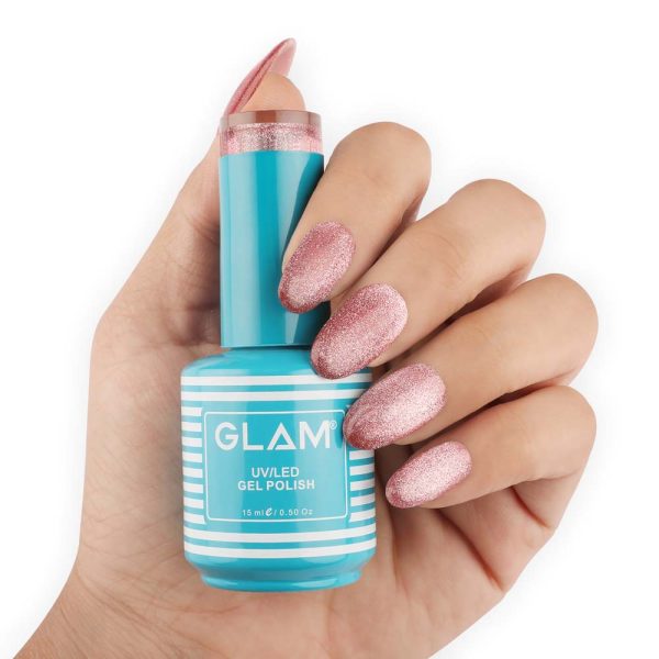 Glam Broken Diamond Cat Eye Gel Polish