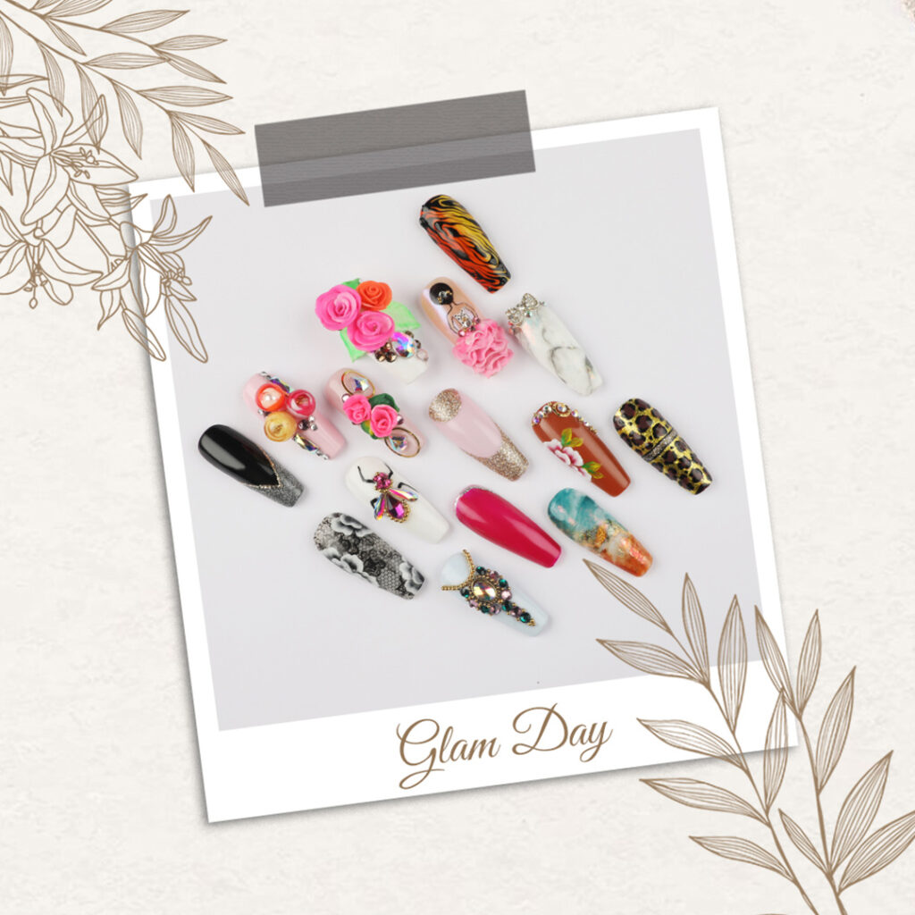 Glamming it up: Highlights from our GLAM Day celebration- The Nail Art school6