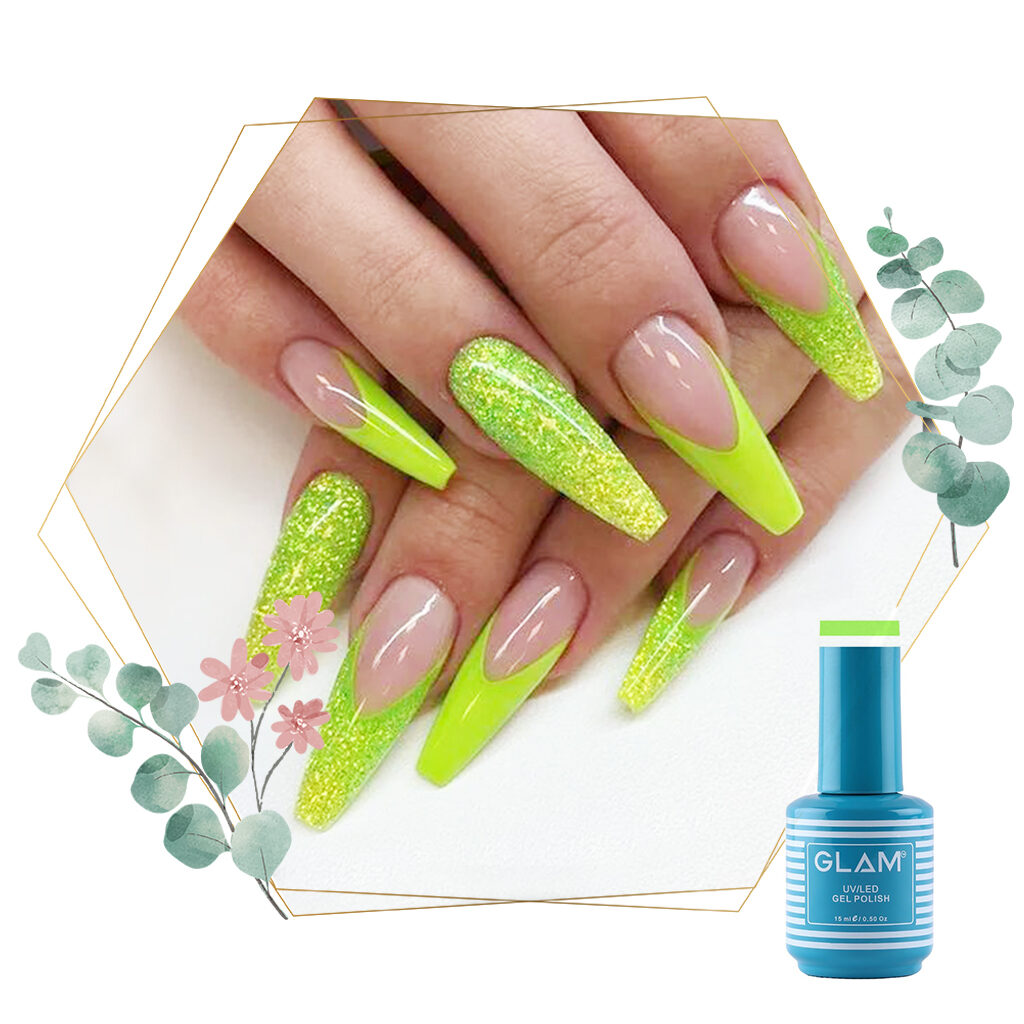 Lime Green Nails: Go Bold or Go Home - Glam Nails