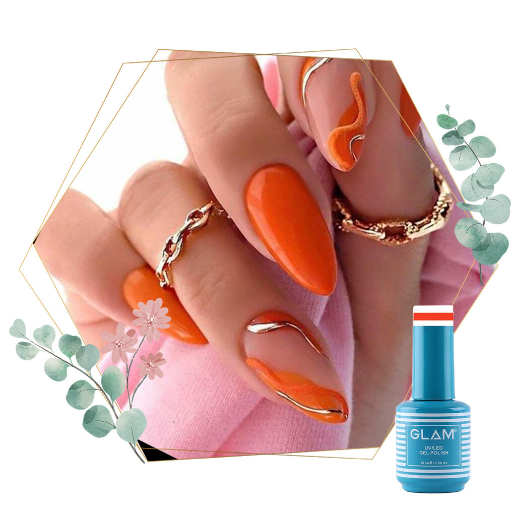 Orange Crush Nails: Bold and Beautiful - Glam Nails