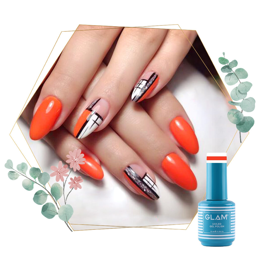 Orange Crush Nails: Bold and Beautiful - Glam Nails1