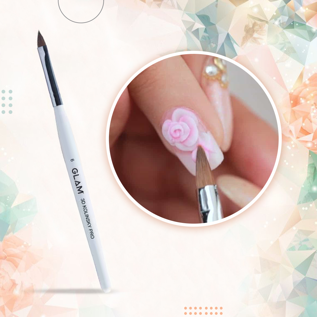 3d Kolinsky Pro Nail Brushes