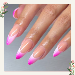 French Flair pink nail shade