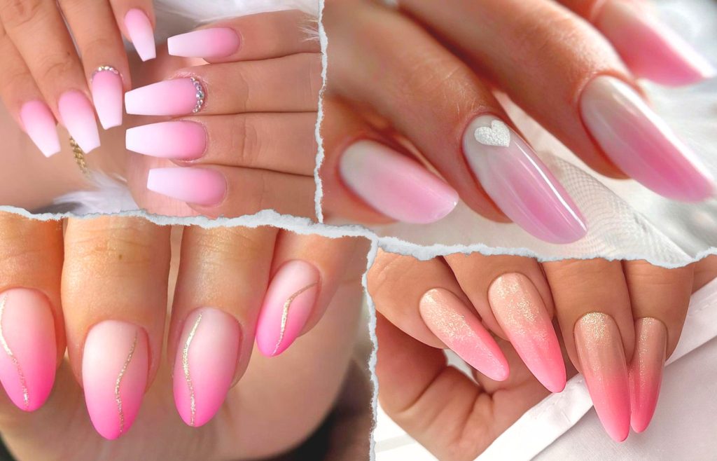Pink Ombre Nail Ideas