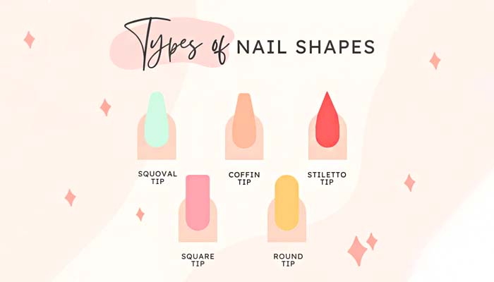 Nail art shpaes