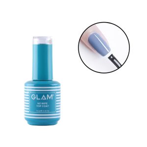 Glam top coat gel polish