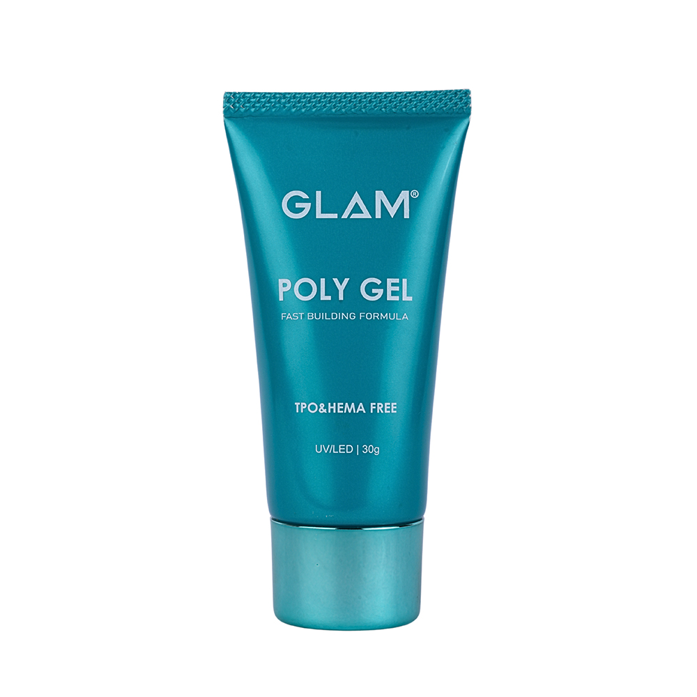 GLAM Poly Gel Tube.jpg GLAM POLY GEL TUBE CLEAR - Image 1
