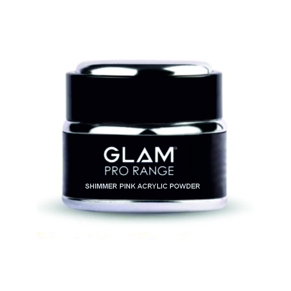 Shimmer Pink Acrylic Powder.jpg GLAM Shimmer Pink Acrylic Powder