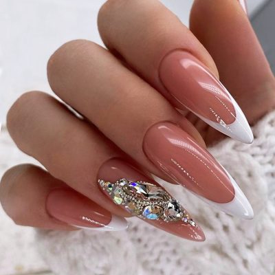 Notorious Nails - Pearls to elevate the classic mani 💅🏻 This would be the  perfect bridal look 🫶🏻🤍 #nailinspo #bridalnails #nailart #nailaddict  #pearlnails #weddingnails #frenchmanicure #inklondonnails #inklondon #biab  #buildergel #buildergelnails ...