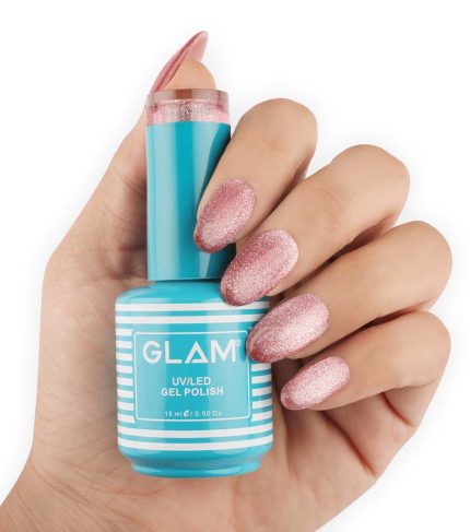 Glam Broken Diamond Cat Eye Gel Polish